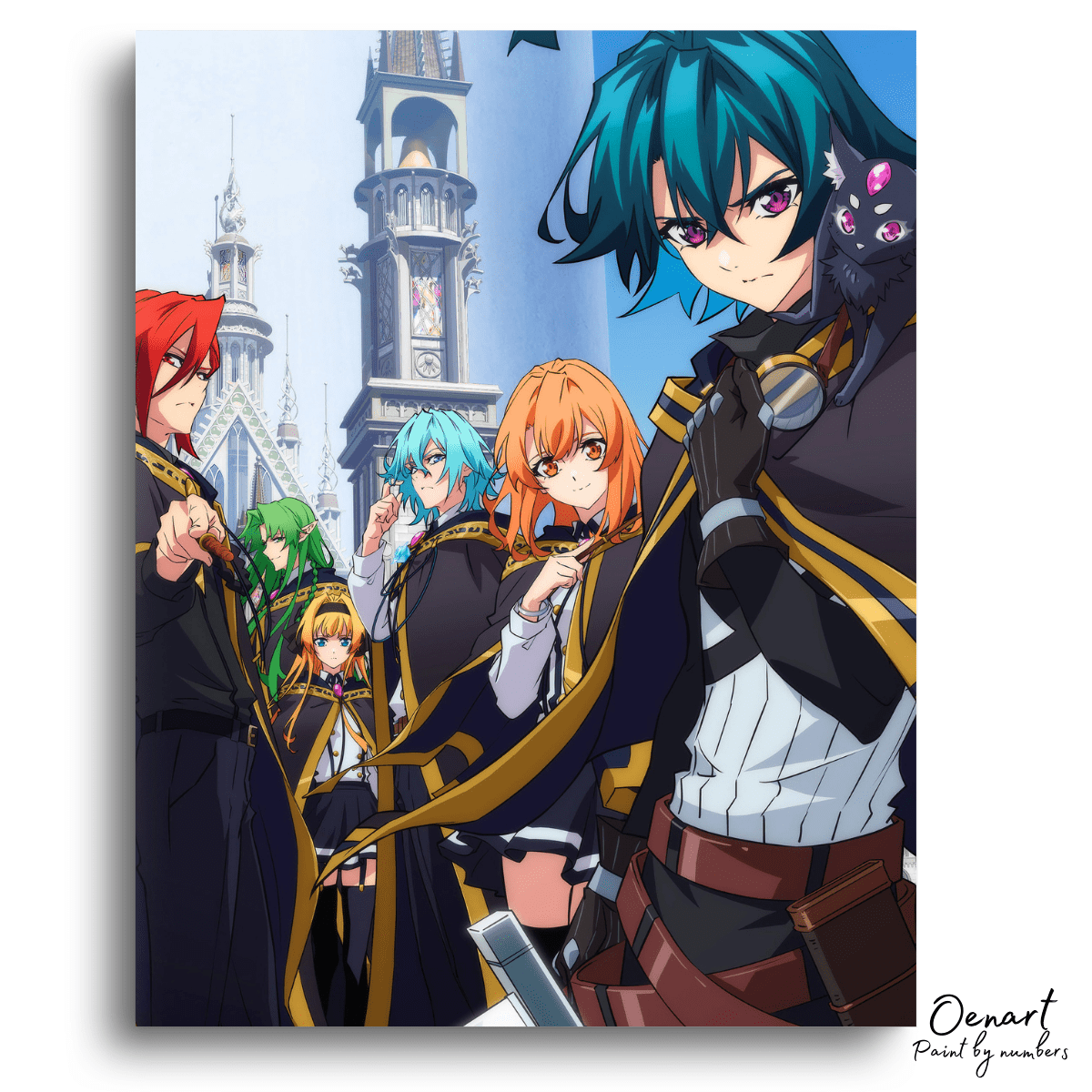 Wistoria Wand and Sword - Anime Paint By Numbers Kit - Oenart™