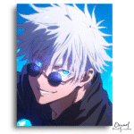 Jujutsu Kaisen: Gojo Cool Confidence - Anime Paint By Numbers Kit