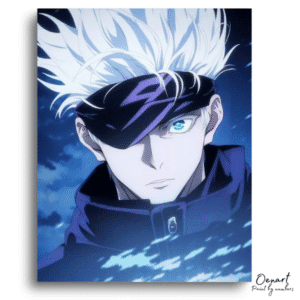 Jujutsu Kaisen: Gojo Silent Power - Anime Paint By Numbers Kit