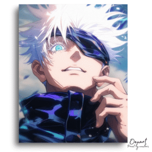 Jujutsu Kaisen: Gojo Unsealed Radiance - Anime Paint By Numbers Kit
