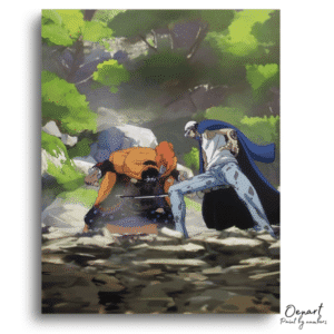 One Piece: Duel in the Forest – Anime Paint By Numbers Kit