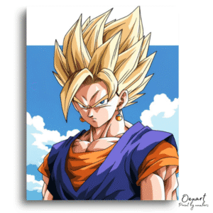 Dragon Ball Z: Vegito Super Saiyan – Anime Paint By Numbers Kit