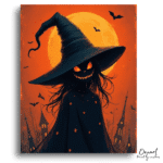 Wicked Moon Witch – Paint By Numbers Kit