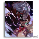 Dandadan: Dark Power Duo – Anime Paint By Numbers Kit