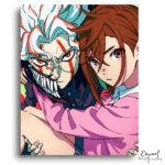 Dandadan: Okarun & Momo United – Anime Paint By Numbers Kit