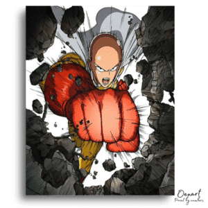 One Punch Man: Crater Impact – Anime Paint By Numbers Kit