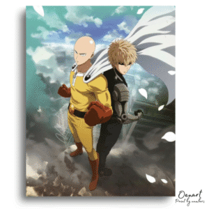 One Punch Man: Unbreakable Duo – Anime Paint By Numbers Kit