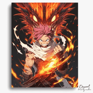 Fairy Tail: Dragon’s Wrath – Anime Paint By Numbers Kit