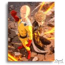 One Punch Man: Heroes United – Anime Paint By Numbers Kit