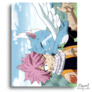 Fairy Tail: Natsu & Happy Chaos – Anime Paint By Numbers Kit