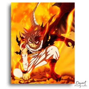 Fairy Tail: Natsu’s Final Form – Anime Paint By Numbers Kit