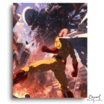 One Punch Man: The Last Stand – Anime Paint By Numbers Kit