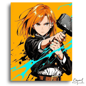 Jujutsu Kaisen: Nobara’s Strike – Anime Paint By Numbers Kit