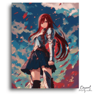 Fairy Tail: Titania’s Stand – Anime Paint By Numbers Kit